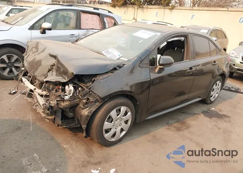 2021 Toyota Corolla Le z USA, uszkodzony, nr VIN JTDEPMAE0MJ150807